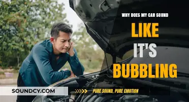 Why Does My Car Sound Like It's Bubbling? Causes and Fixes