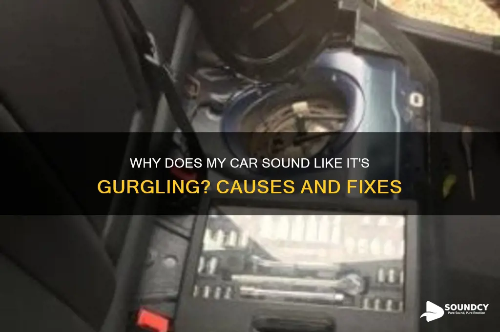 why does my car sound like it