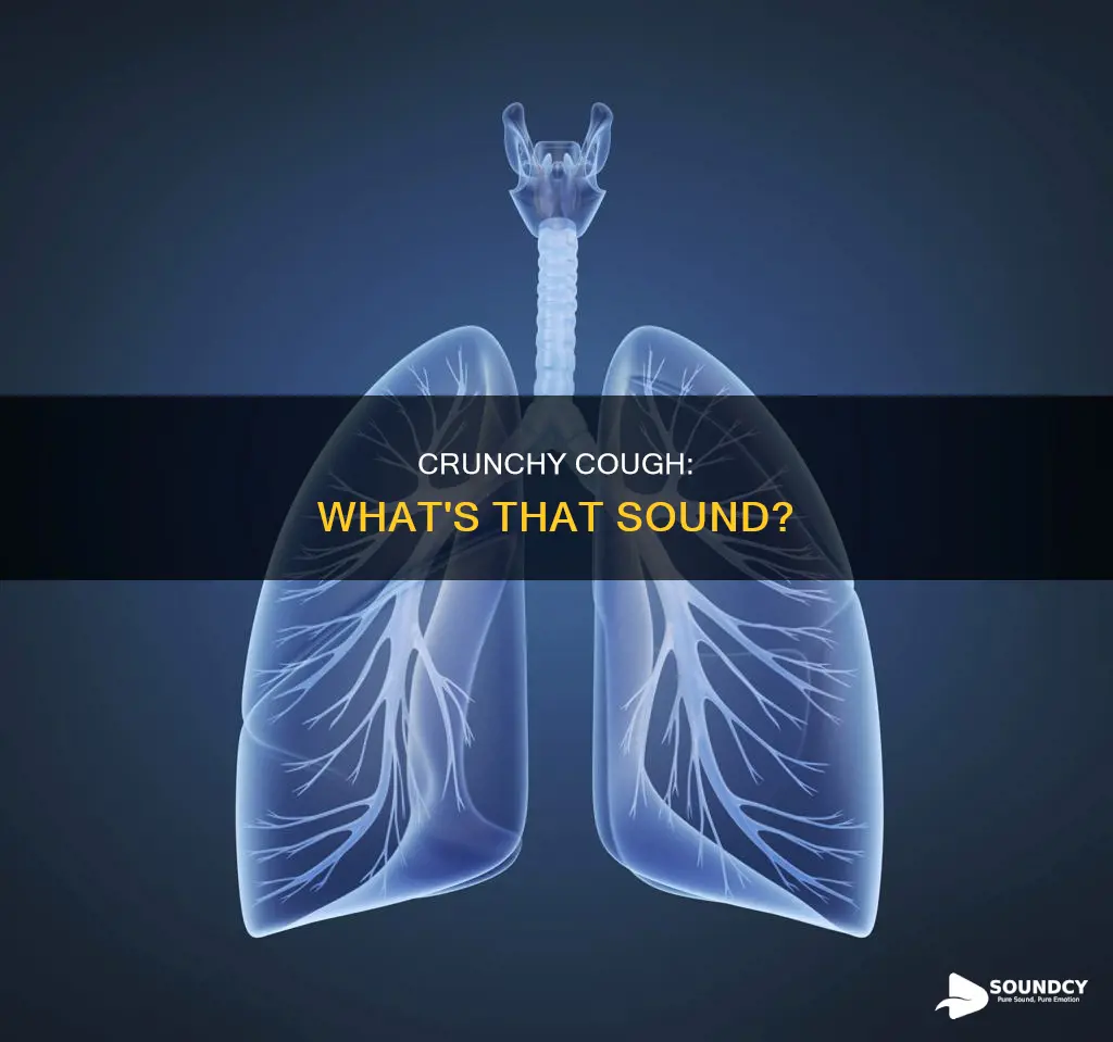 why does my cough sound crunchy