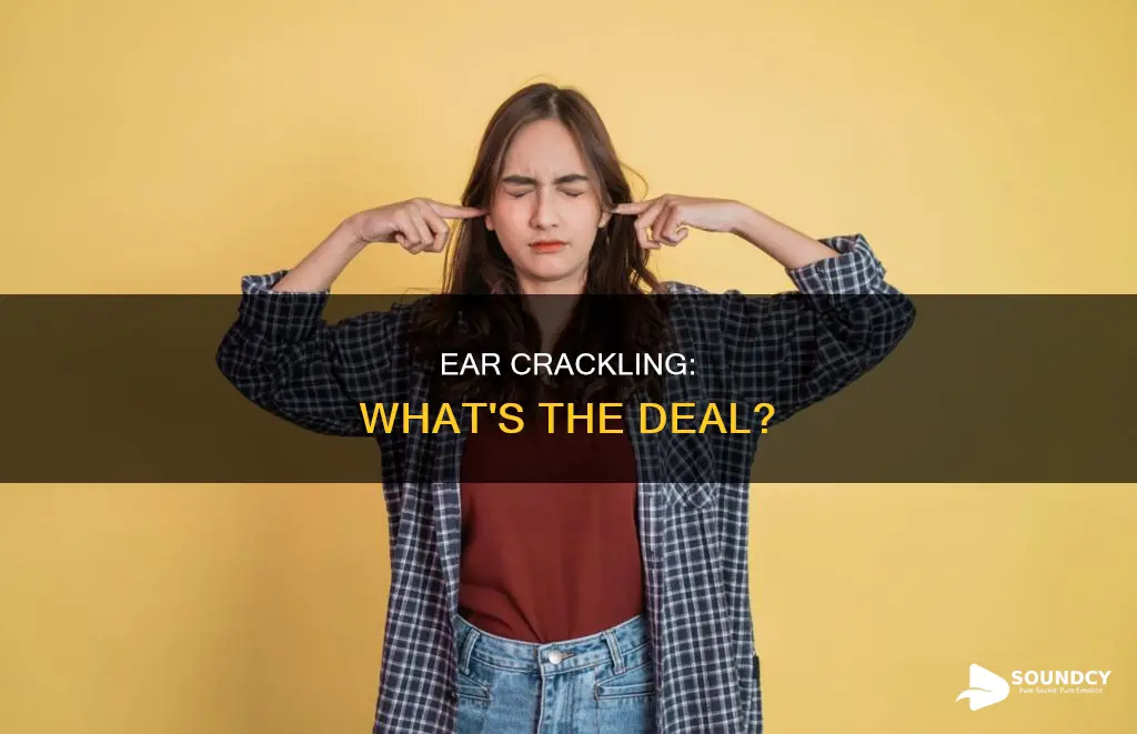 why does my ear sound crackly