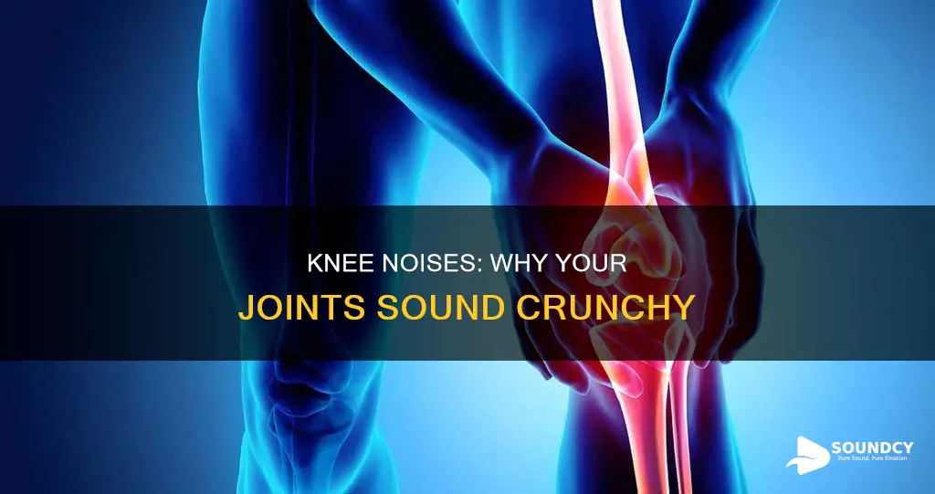 why does my knee sound crunchy