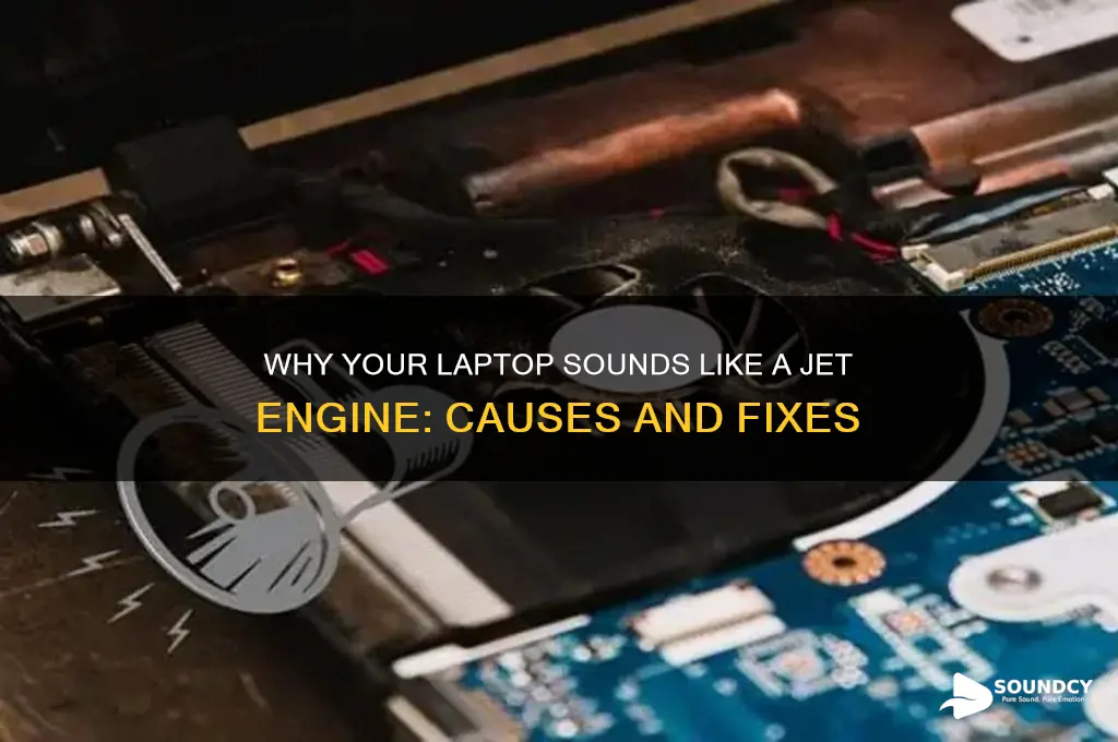 why does my laptop sound like a jet engine