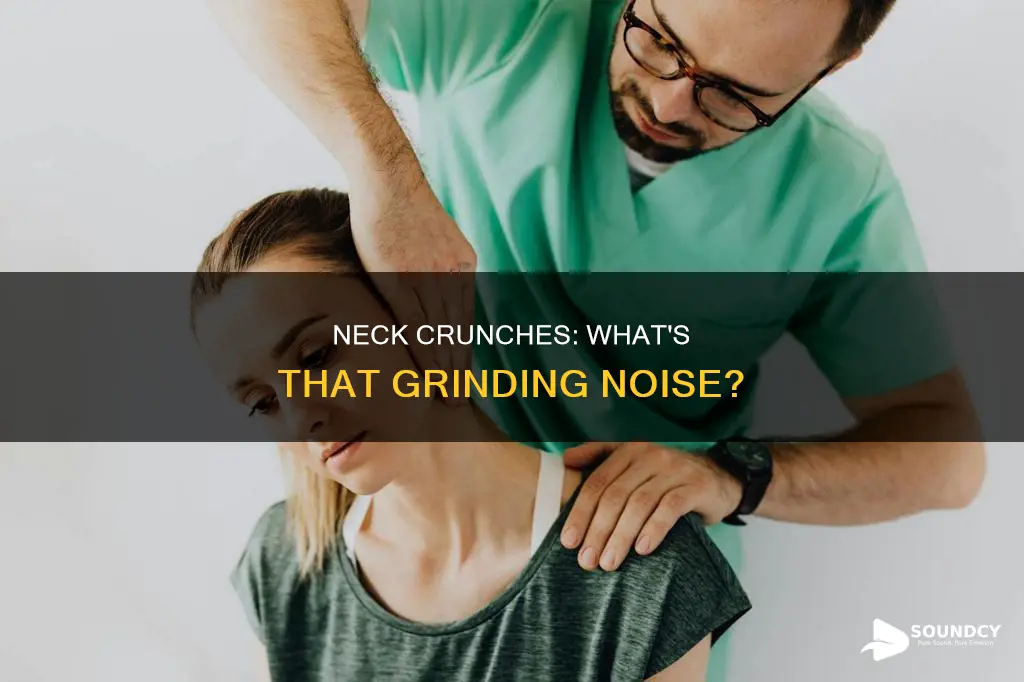 why does my neck sound crunchy
