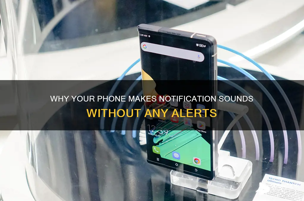 why does my phone make notification sounds without notification