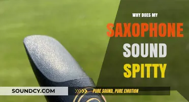 Fixing a Spitty Saxophone Sound