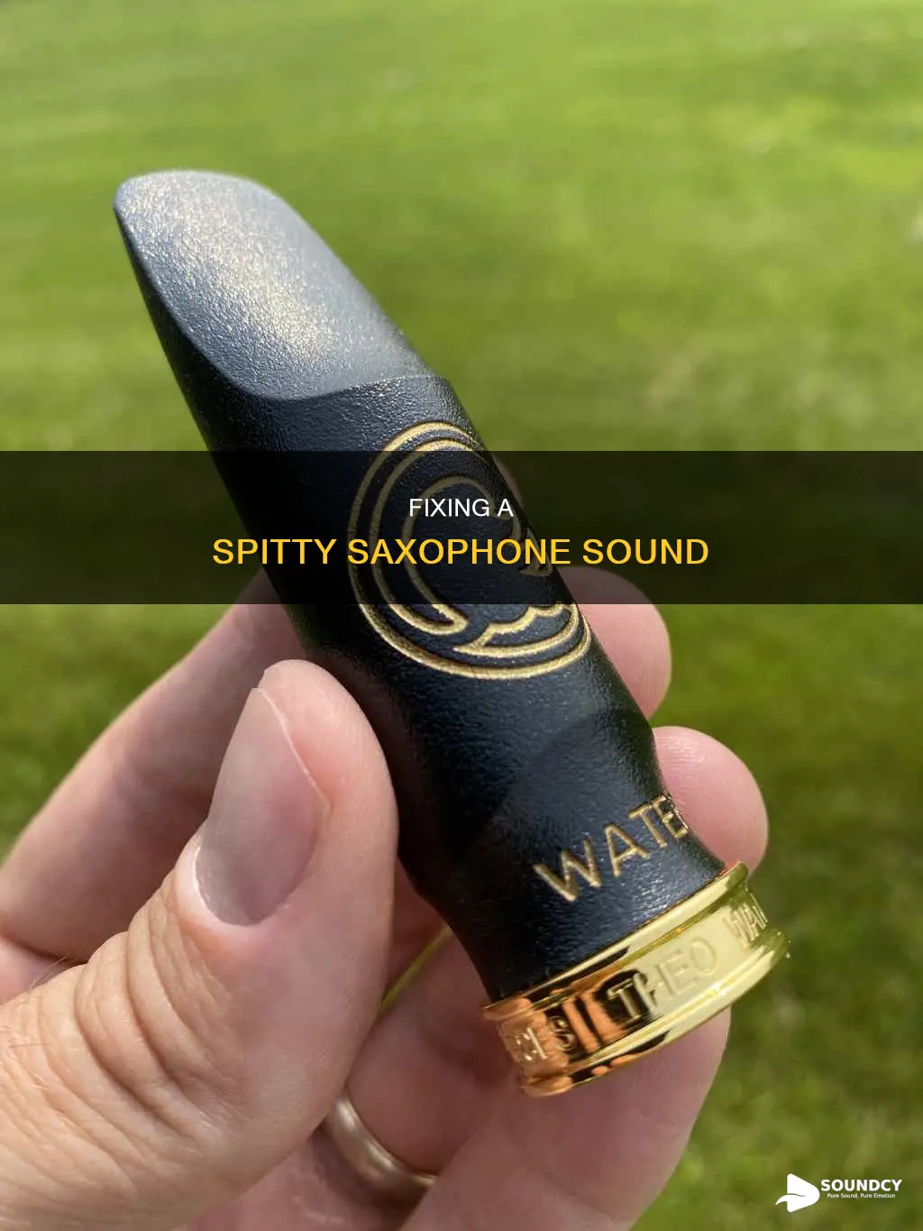 why does my saxophone sound spitty