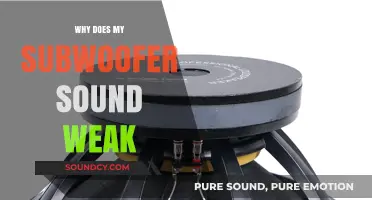 Weak Subwoofer? Here's Why and How to Fix It