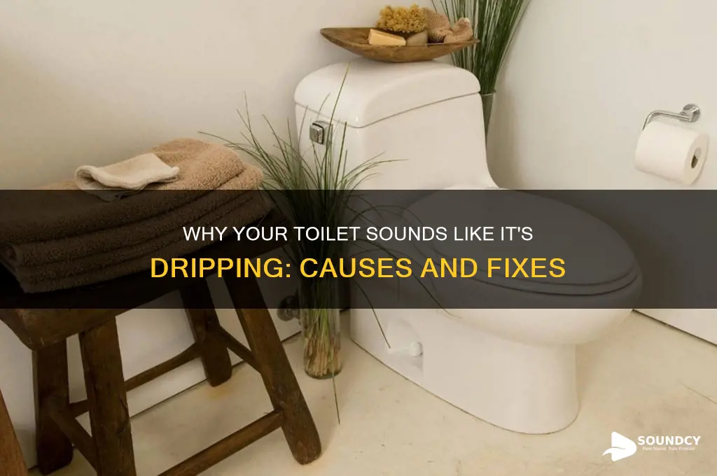 why does my toilet sound like it