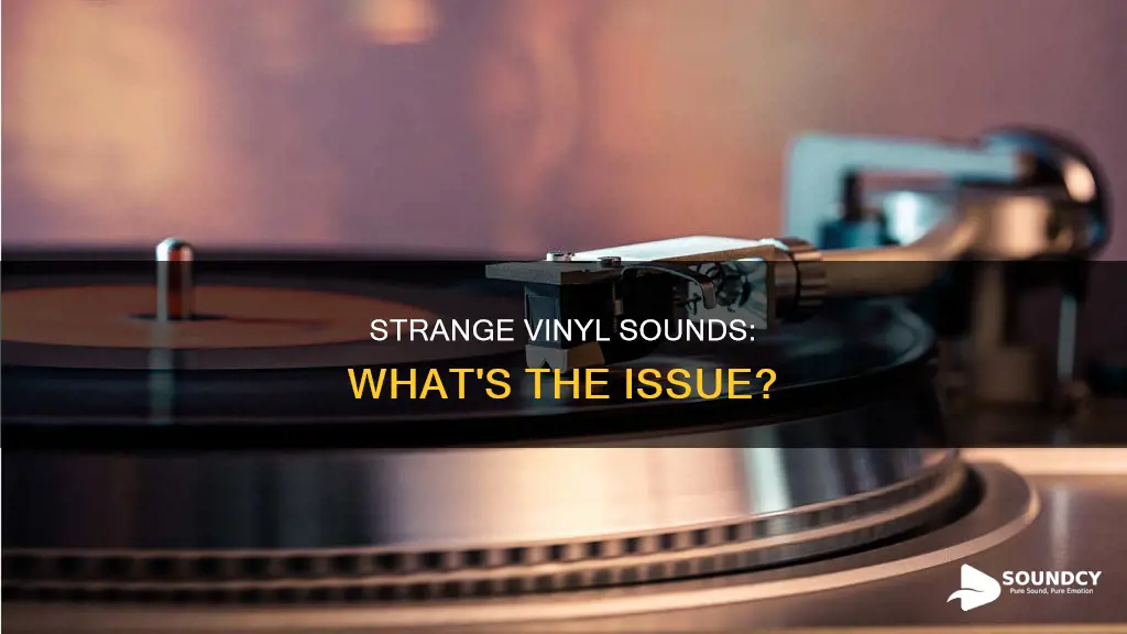 why does my vinyl sound weird
