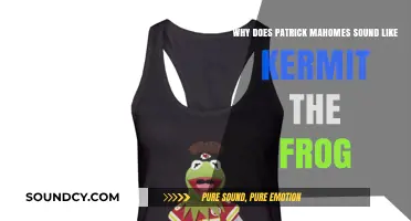 Why Patrick Mahomes' Voice Resembles Kermit the Frog's Unique Tone