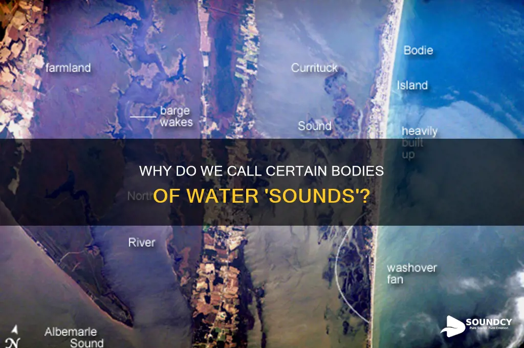 why is a body of water called a sound