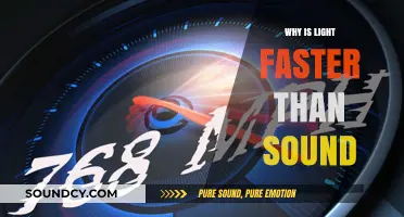 The Speed of Light: Why Faster Than Sound?