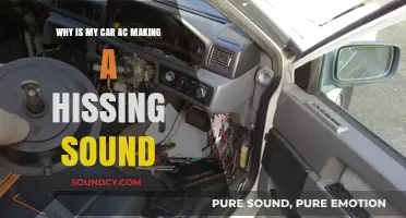 Why Your Car AC Hisses: Causes and Quick Fixes Explained