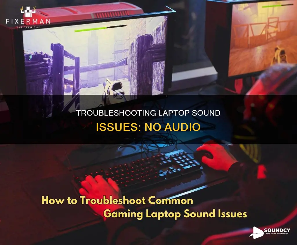 why is my laptop no sound
