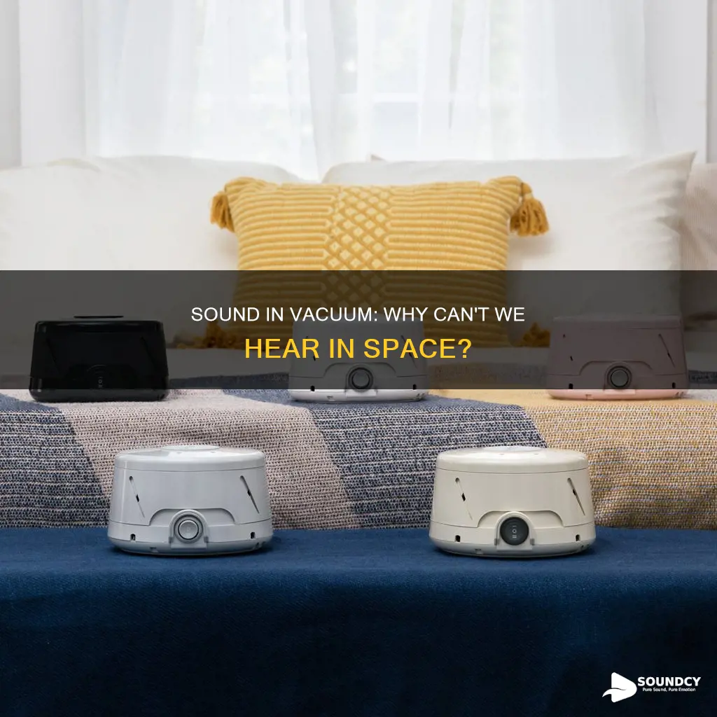 will sound travel in a vacuum